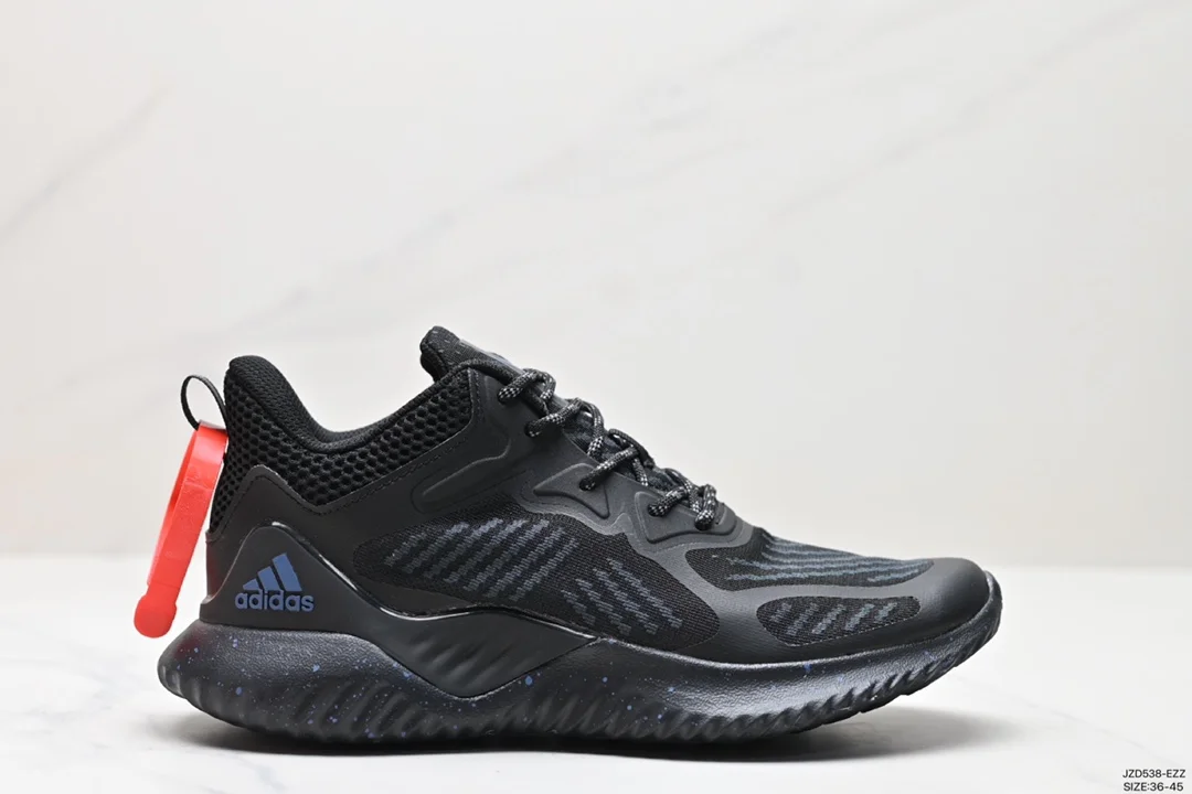 Adidas AlphaBOUNCE M Alpha high elastic horse brand shark gill pattern outsole leisure B43685