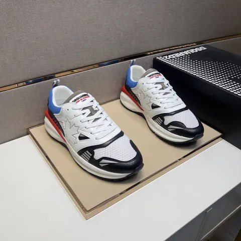DSQUARED2 couple casual shoes 2024z cabinet simultaneous sale 1 color The upper