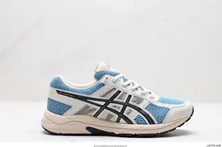 Asics/Asics breathable mesh upper with some synthetic leather material