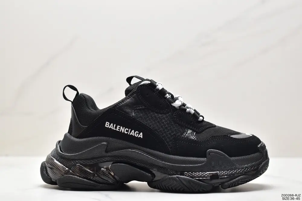 BALENCIAGA Triple S Balenciaga/Balenciaga three generations of old thick-soled dad shoes 541624