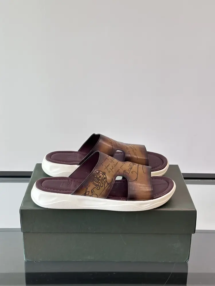Berluti high-end leather slippers