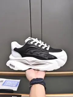 BOSS is a fashionable style with imported cowhide uppers
