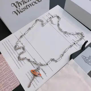 Vivienne Westwood Classic Large Saturn Necklace