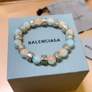 Balenciaga natural stone Balenciaga bracelet Thai silver style Balenciaga bracelet
