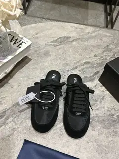 Prada Thin-soled Dexter Half-slippers for Women