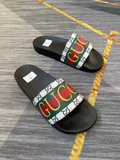 Gucci couple flip flops