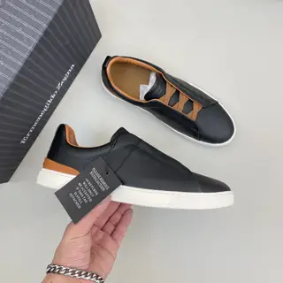 ZEGNA men’s casual shoes. The upper