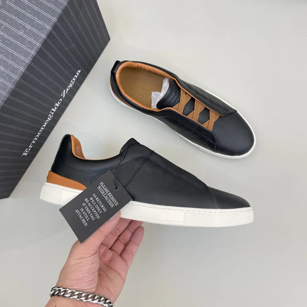 ZEGNA men’s casual shoes. The upper