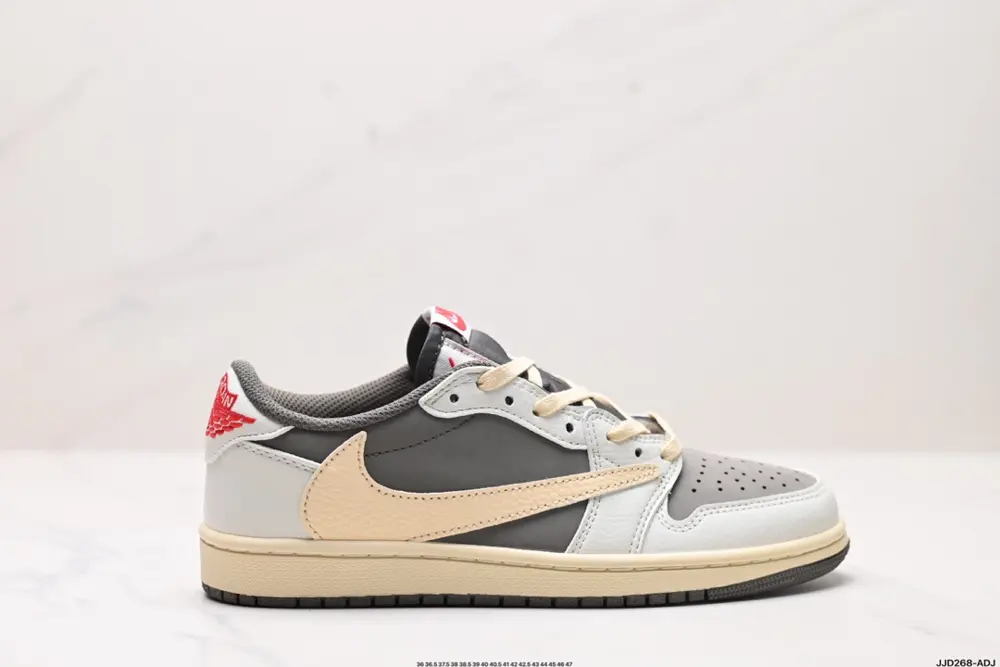Nike AJ1 Travis Scott x Air Jordan 1 ” Reverse Mocha “AJ1 Joe 1 TS Lightning Joint Hook DZ4137-106