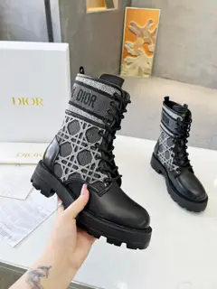 Dior autumn and winter boots retro work boots
