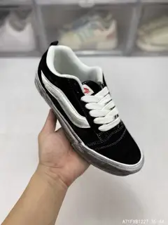 Vans Knu Skool fashionable low-top versatile wear-resistant and non-slip casual sports shoes