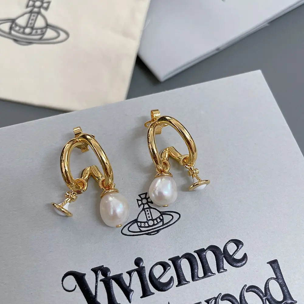Vivienne Westwood Saturn earrings