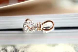 Swarovski Bow Open Ring