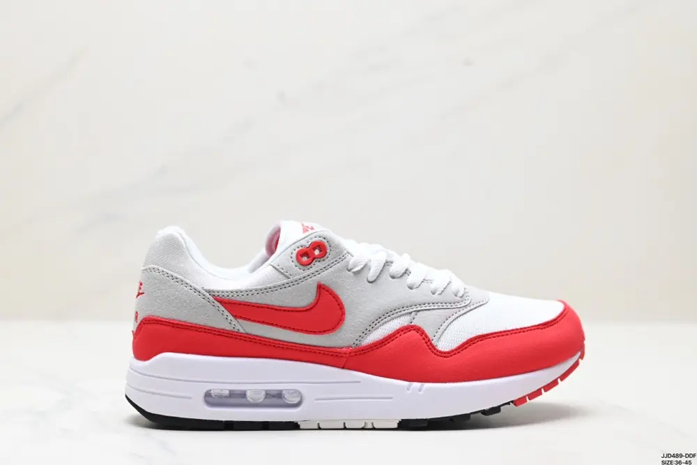 Nike Air Max 1 Nike Air Cushion Shock-absorbing Wear-resistant Sports Shoes 908375