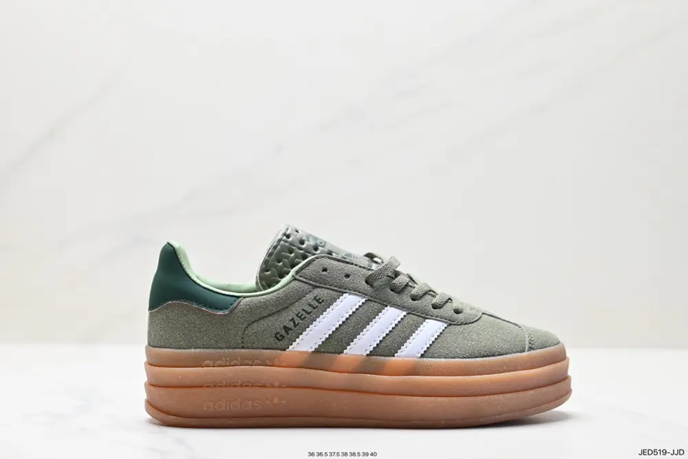 Adidas Gazelle Bold w low-top retro versatile casual sports shoes ID6998