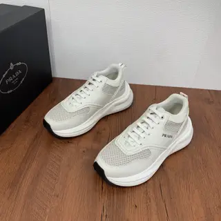 Prada Men’s Leather Casual Sports Shoes