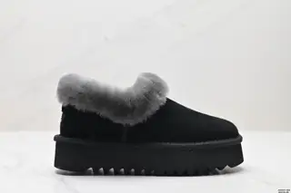 UGG suede British style thick sole heightened soft and comfortable daily commuting plus