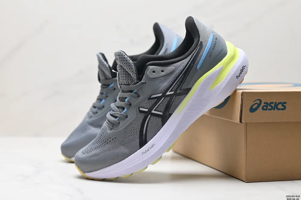 ASICS GT-1000 13 GTX Comfortable Fabric Synthetic Leather Shock Absorption Non-slip 1011B858-21