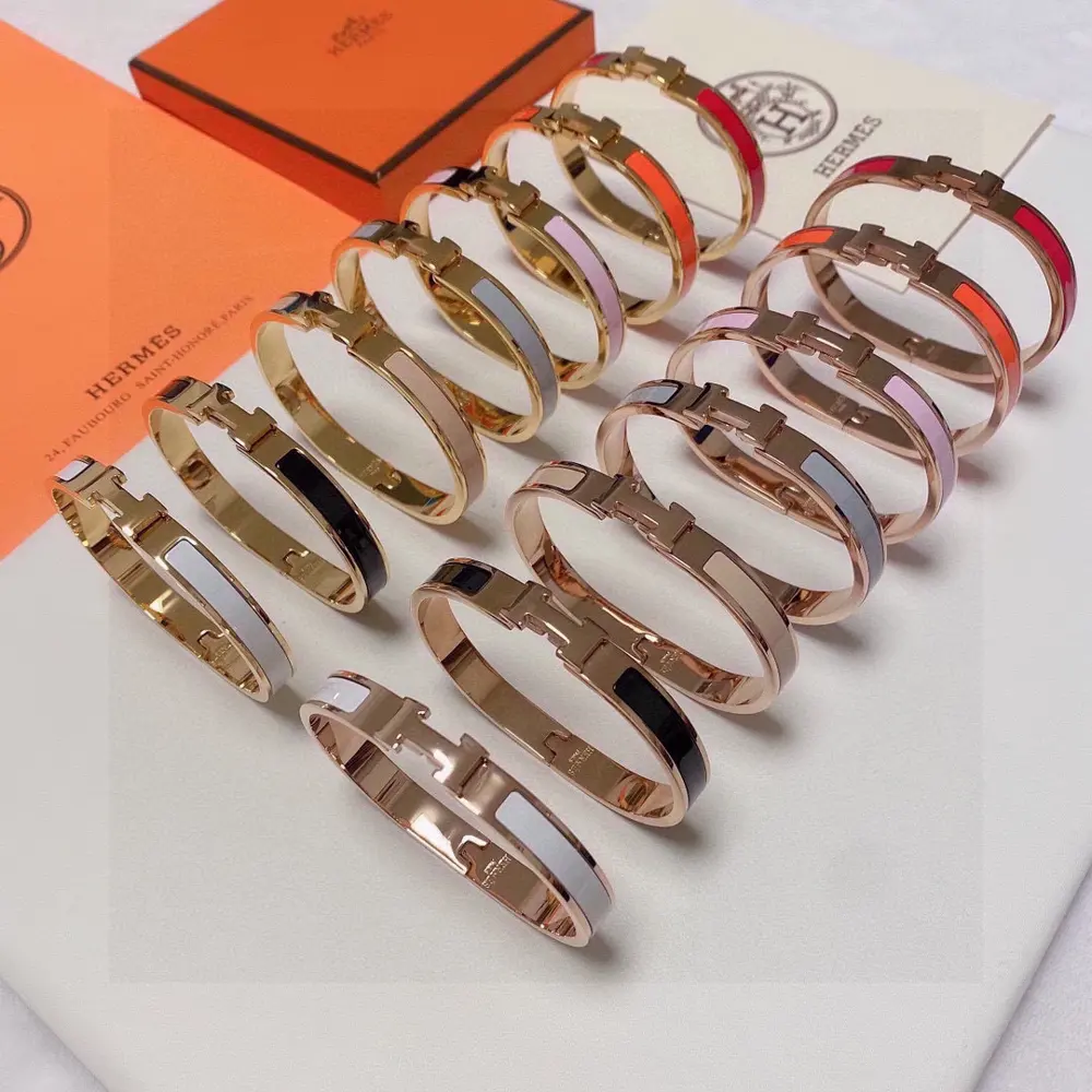 Hermes enamel bracelet small mini version 8mm Seiko version The narrow version has been