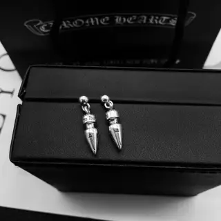 Chrome Hearts Bullet Earrings