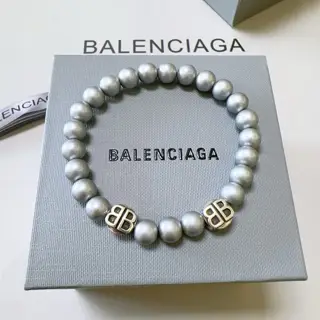 Balenciaga liquid metal silver Balenciaga bracelet