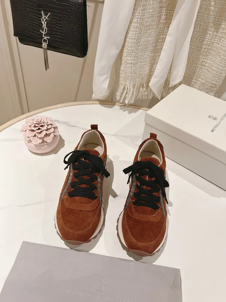 Brunello Cucinelli classic casual shoes and sports shoes series single shoes