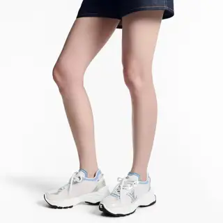 Louis Vuitton Run 55 sneakers combine mesh fabric