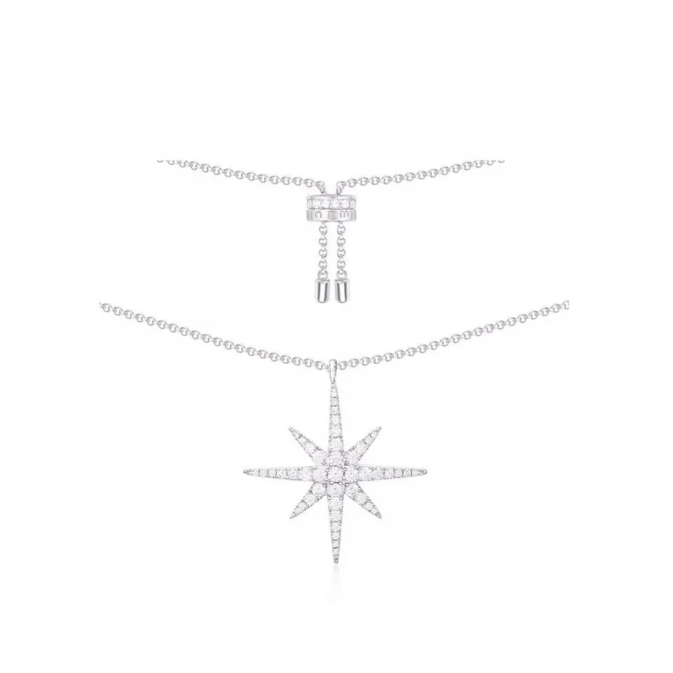 Apm monaco shooting star series single rice necklace