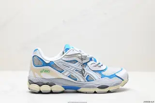 ASICS breathable mesh upper with some synthetic leather material uses the new AHAR+ rubber 1203A281-100