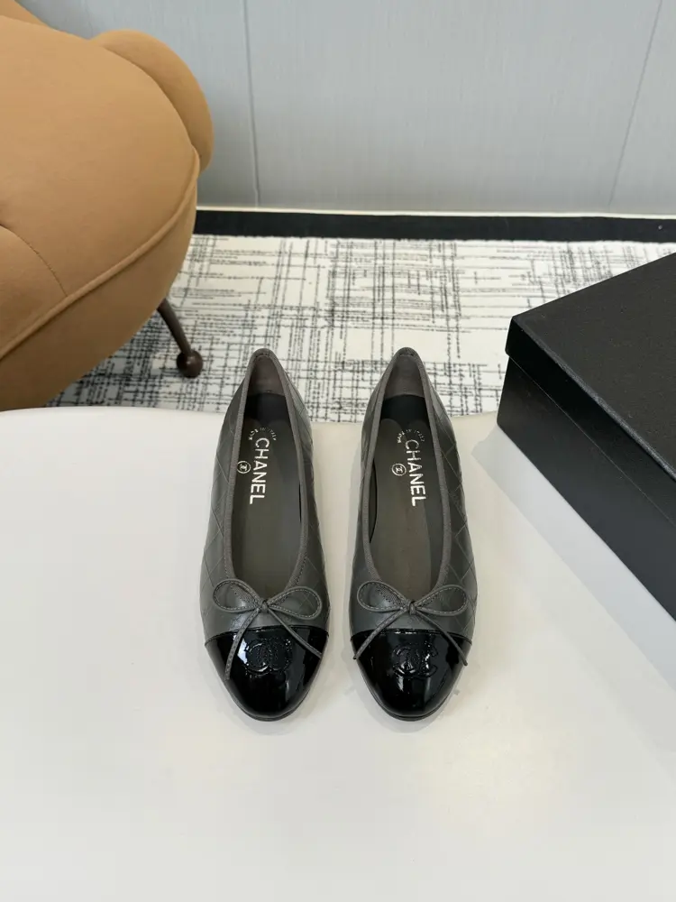 Chanel classic slingback ballet flat shoes