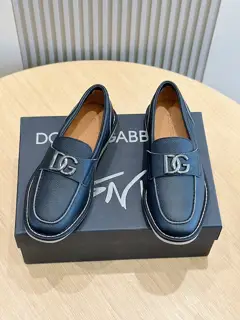 Dolce & Gabbana New Florio series soft suede moccasins