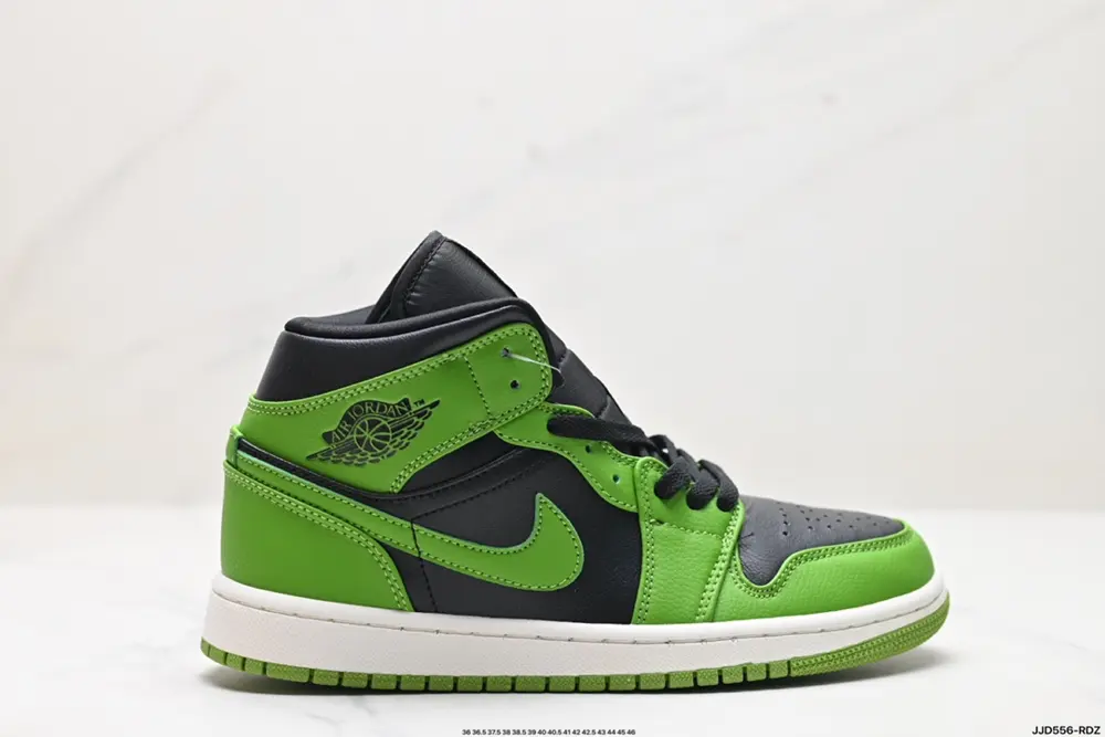 NIKE Air Jordan 1 Retro Mid AJ1 Jordan Generation Mid-top Classic Retro Culture Leisure BQ6472-031