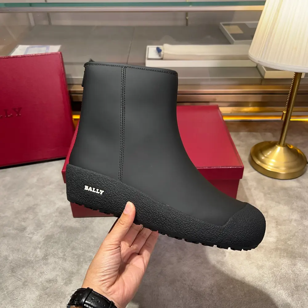 BALLY high-top couple casual shoes