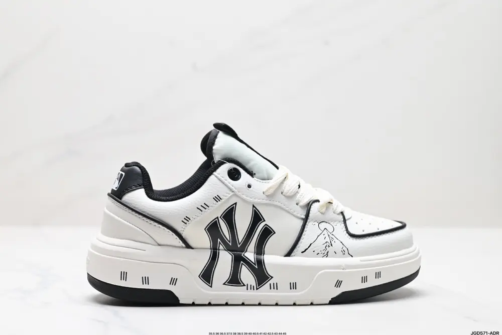 MLB Chunky Liner New York Yankees Senior Shoes Series Low-top Daddy Style Lightweight 3ASXCA12N