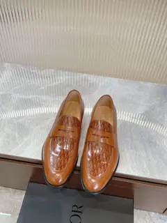 Dior Timeless loafers embody classic elegance. Elegant appearance with slender silhouette