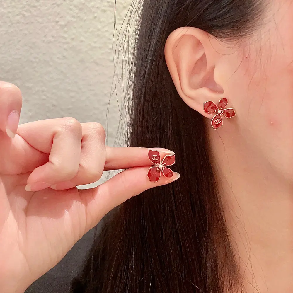 Second-hand Chanel Double C earrings