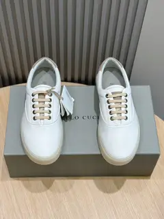 Brunello Cucinelli men’s sports shoes. This pair of flat sports shoes