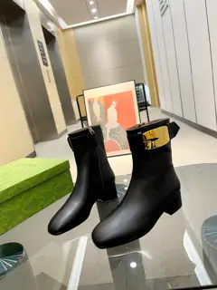 Gucci Autumn and Winter Martin Boots