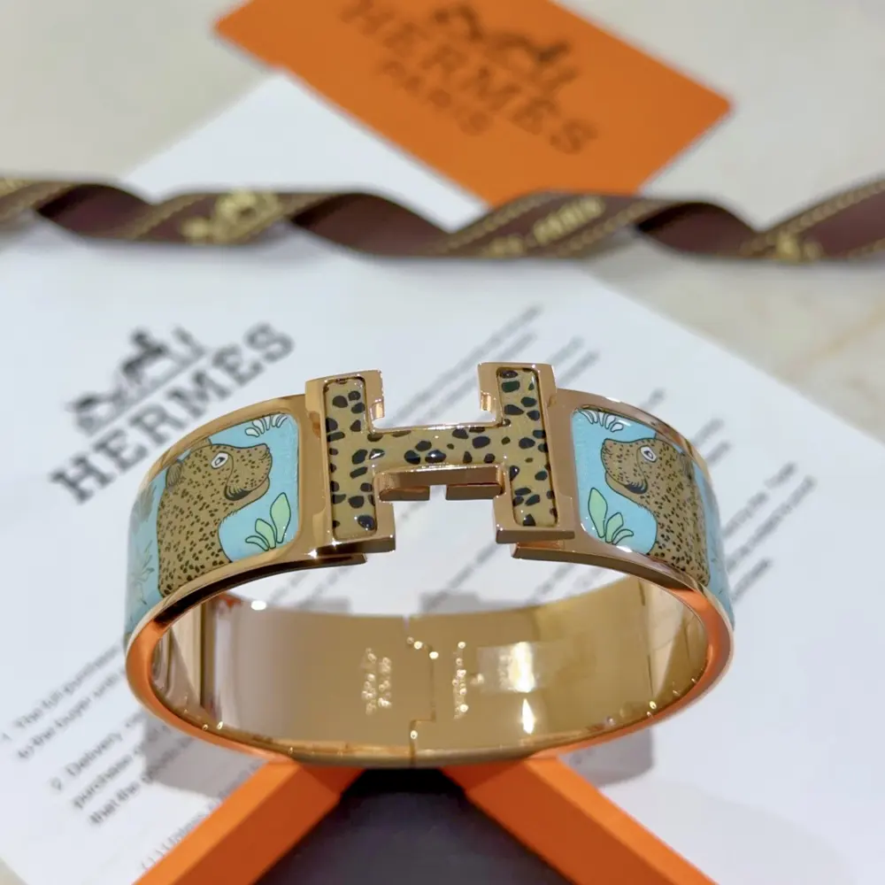 Hermes bracelet Original custom 20mm wide bracelet The enamel craft is too challenging for