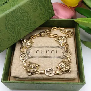 Gucci GG Fashion Tiger Head Bracelet