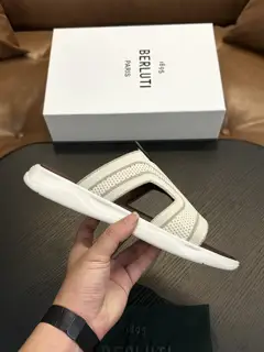 Berluti fashion slippers high gloss version Italy imported calfskin