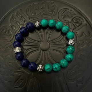 Chrome Hearts classic retro multi-element color matching bracelet