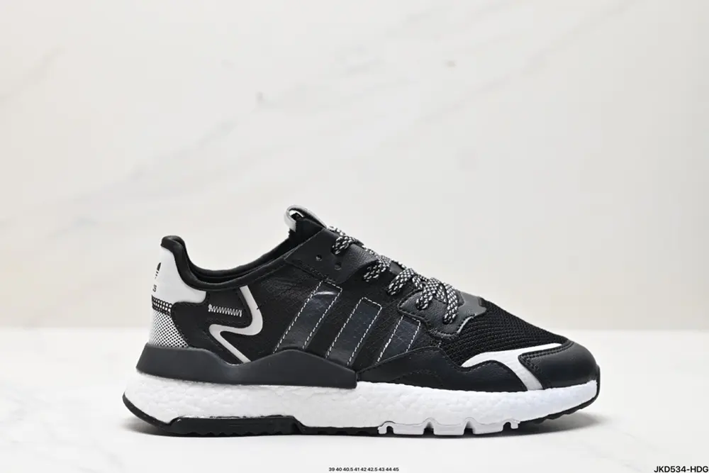 Adidas classic sports running shoes Night Walker Retro running shoes original materials FX6834