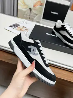 Chanel casual sports skateboard shoes