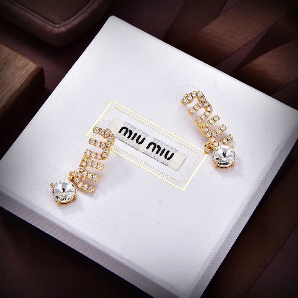 Miumiu Paris fashion show’s latest earrings