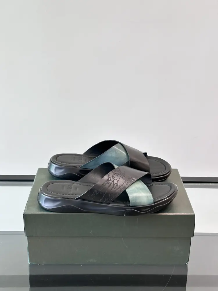 Berluti high-end leather slippers
