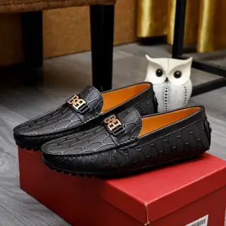 BALLY loafers are on sale at the counter