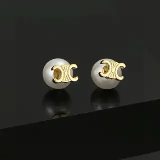 Celine Triumph Pearl Earrings