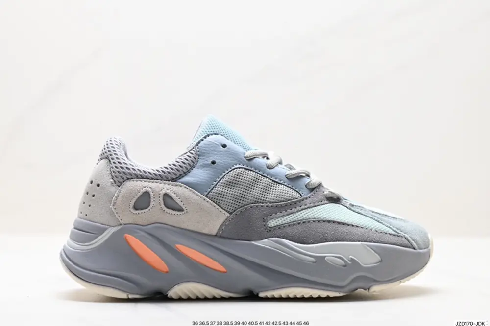Adidas YEEZY 700V2 ‘Static’ Adidas Yeezy 700 second generation retro dad shoes FV9922 gray