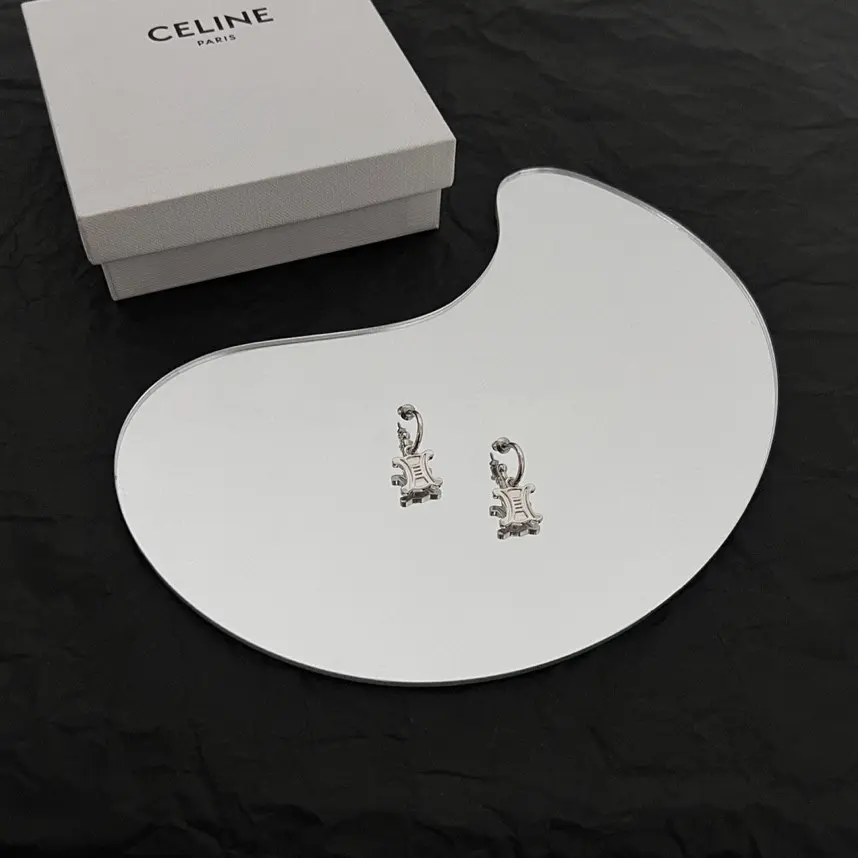 Celine vintage Arc de Triomphe necklace